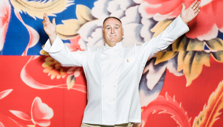 Las actividades humanitarias del chef José Andrés