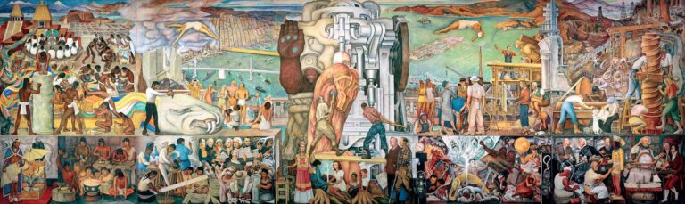 Una explicación de los frescos de Diego Rivera en San Francisco